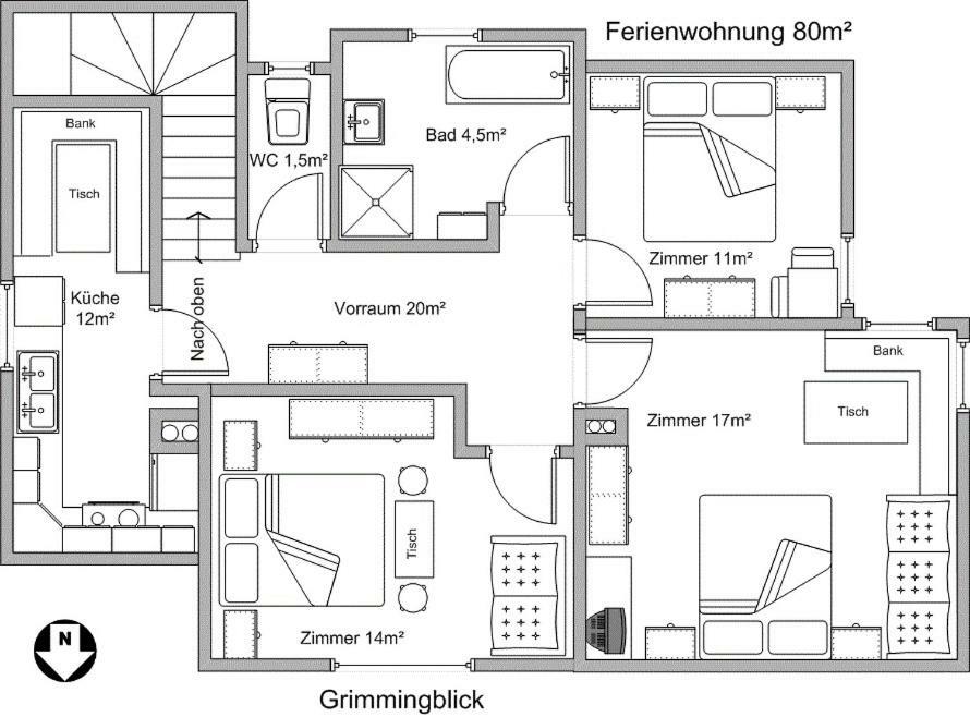 Krennbauer Villa Oblarn Exteriör bild